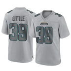 Johmsee J.Jaguars #39 Cam Little Player Gray Atmosphere Fashion Home Game Stitched Jerseys