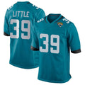 Johmsee J.Jaguars #39 Cam Little Player Teal Home Game Stitched Jerseys