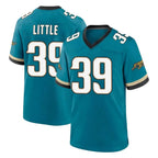 Johmsee J.Jaguars #39 Cam Little Player Teal Prowler Throwback Limited Home Game Stitched Jerseys