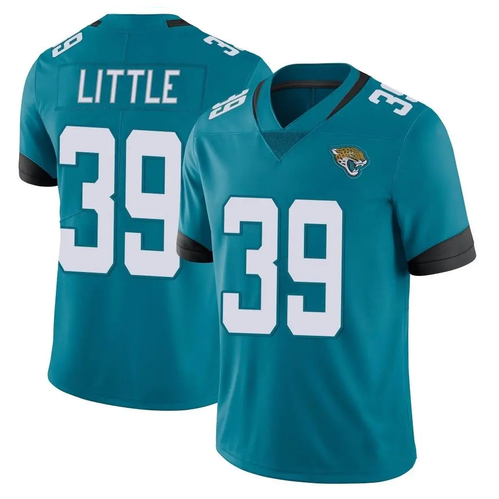 Johmsee J.Jaguars #39 Cam Little Player Teal Vapor Untouchable Limited Home Game Stitched Jerseys