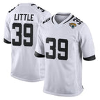 Johmsee J.Jaguars #39 Cam Little Player White Home Game Stitched Jerseys
