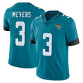 Johmsee J.Jaguars #3 Jakobi Meyers Player Teal Vapor Untouchable Limited Home Game Stitched Jerseys