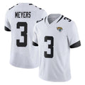 Johmsee J.Jaguars #3 Jakobi Meyers Player White Vapor F.U.S.E. Limited Home Game Stitched Jerseys