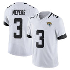 Johmsee J.Jaguars #3 Jakobi Meyers Player White Vapor F.U.S.E. Limited Home Game Stitched Jerseys