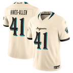 Johmsee J.Jaguars #41 Josh Hines-Allen Natural 2026 Rivalries Collection Limited Stitched Jerseys