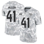 Johmsee J.Jaguars #41 Josh Hines-Allen Player Arctic Camo Salute to Service Limited Football Jerseys