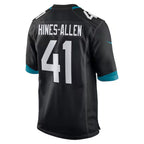 Johmsee J.Jaguars #41 Josh Hines-Allen Player Black Home Game Football Jerseys