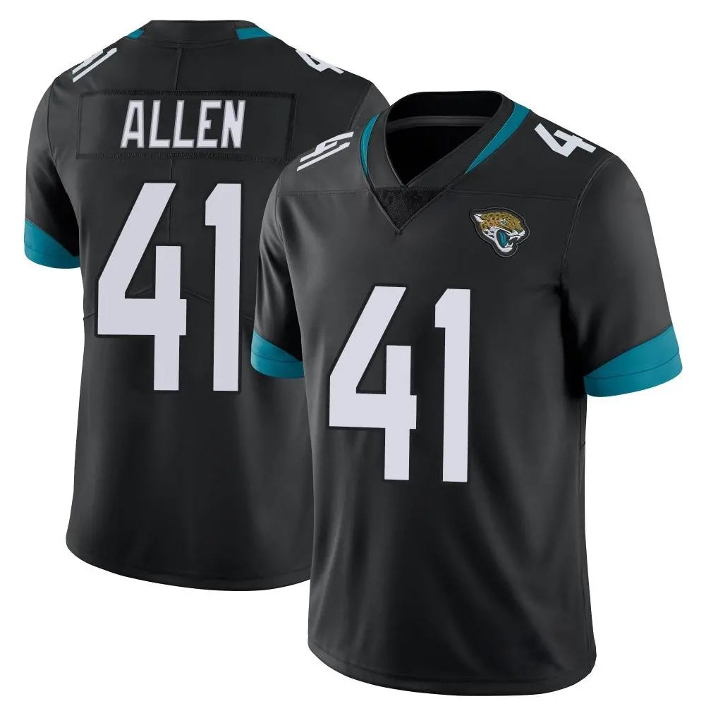 Johmsee J.Jaguars #41 Josh Hines-Allen Player Black Vapor Untouchable Limited Home Game Stitched Jerseys