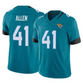 Johmsee J.Jaguars #41 Josh Hines-Allen Player Teal Vapor F.U.S.E. Limited Home Game Stitched Jerseys