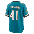 Johmsee J.Jaguars #41 Josh Hines-Allen Teal Prowler Throwback Player Game Stitched Jerseys