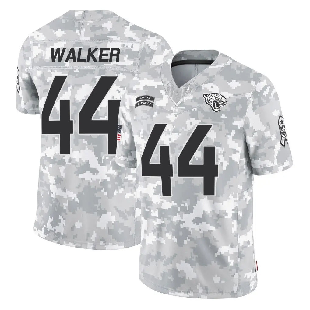 Johmsee J.Jaguars #44 Travon Walker Player Arctic Camo Salute To Service Limited Game Stitched Jerseys