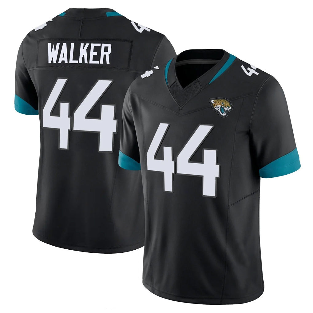 Johmsee J.Jaguars #44 Travon Walker Player Black Vapor F.U.S.E. Limited Home Game Stitched Jerseys