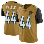 Johmsee J.Jaguars #44 Travon Walker Player Gold Vapor Limited Home Game Stitched Jerseys