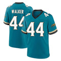 Johmsee J.Jaguars #44 Travon Walker Player Teal Prowler Throwback Limited Home Game Stitched Jerseys