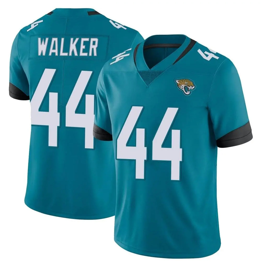 Johmsee J.Jaguars #44 Travon Walker Player Teal Vapor Untouchable Limited Home Game Stitched Jerseys