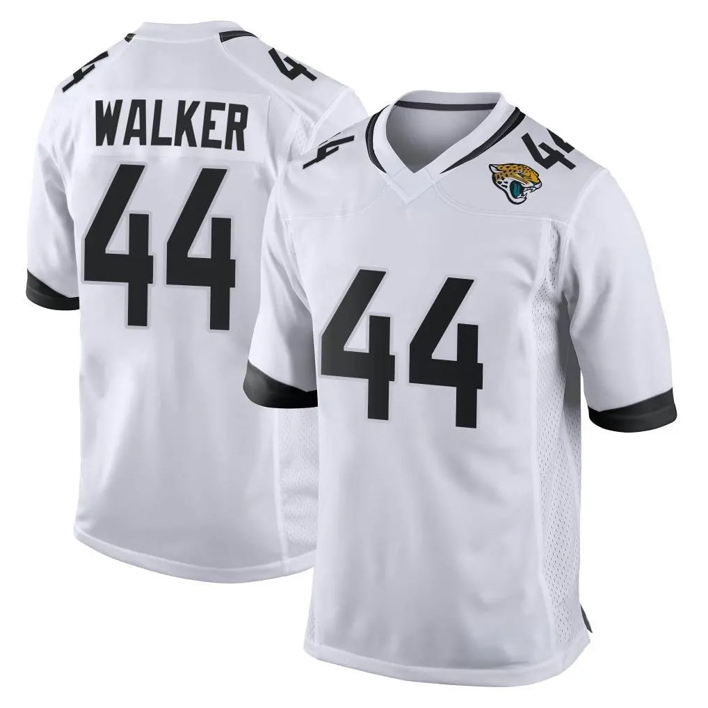 Johmsee J.Jaguars #44 Travon Walker Player White Home Game Stitched Jerseys
