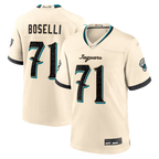Johmsee J.Jaguars #71 Tony Boselli Natural 2026 Rivalries Collection Game Stitched Jerseys