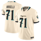 Johmsee J.Jaguars #71 Tony Boselli Natural 2026 Rivalries Collection Limited Stitched Jerseys