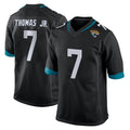 Johmsee J.Jaguars #7 Brian Thomas Jr. Player Black Home Game Stitched Jerseys