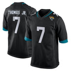 Johmsee J.Jaguars #7 Brian Thomas Jr. Player Black Home Game Stitched Jerseys