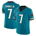 Johmsee J.Jaguars #7 Brian Thomas Jr. Player Teal Prowler Throwback Vapor F.U.S.E. Limited Home Game Stitched Jerseys