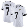 Johmsee J.Jaguars #7 Brian Thomas Jr. Player White Vapor F.U.S.E. Limited Home Game Stitched Jerseys