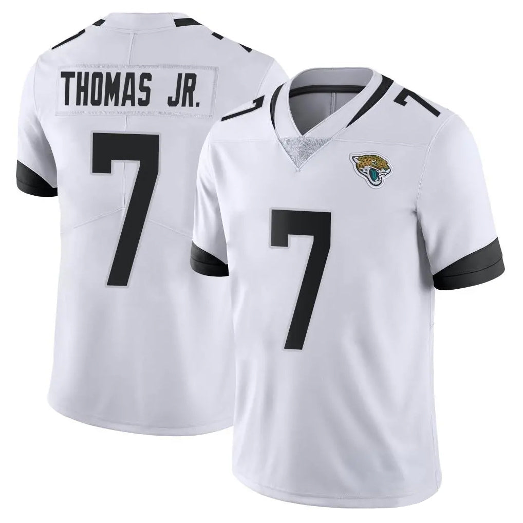 Johmsee J.Jaguars #7 Brian Thomas Jr. Player White Vapor Untouchable Limited Home Game Stitched Jerseys