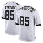 Johmsee J.Jaguars #85 Brenton Strange Player White Home Game Stitched Jerseys