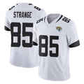 Johmsee J.Jaguars #85 Brenton Strange Player White Vapor F.U.S.E. Limited Home Game Stitched Jerseys