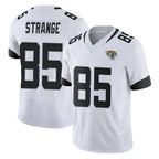 Johmsee J.Jaguars #85 Brenton Strange Player White Vapor F.U.S.E. Limited Home Game Stitched Jerseys