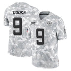 Johmsee J.Jaguars #9 Logan Cooke Player Arctic Camo Salute To Service Limited Game Stitched Jerseys