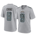 Johmsee J.Jaguars #9 Logan Cooke Player Gray Atmosphere Fashion Home Game Stitched Jerseys