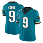 Johmsee J.Jaguars #9 Logan Cooke Player Teal Prowler Throwback Vapor F.U.S.E. Limited Home Game Stitched Jerseys