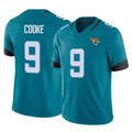 Johmsee J.Jaguars #9 Logan Cooke Player Teal Vapor F.U.S.E. Limited Home Game Stitched Jerseys