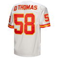 Johmsee KC.Chiefs 1994 #58 Derrick Thomas Mitchell & Ness White Authentic Throwback Retired Player Stitched Jerseys