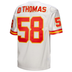 Johmsee KC.Chiefs 1994 #58 Derrick Thomas Mitchell & Ness White Authentic Throwback Retired Player Stitched Jerseys