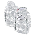 Johmsee KC.Chiefs Arctic Camo Salute to Service Hoodies Limited Game Blank Player Stitched Jerseys