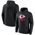 Johmsee Custom KC.Chiefs Blank Player Black Pullover Hoodie Stitched Jerseys