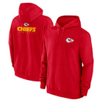 Johmsee KC.Chiefs Red Pullover Hoodies Limited Blank Player Stitched Jerseys