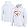 Johmsee KC.Chiefs White Pullover Hoodies Limited Blank Player Stitched Jerseys