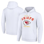Johmsee KC.Chiefs White Pullover Hoodies Limited Blank Player Stitched Jerseys