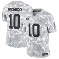 Johmsee KC.Chiefs #10 Isiah Pacheco Player Arctic Camo Salute to Service Limited Stitched Jerseys