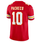 Johmsee KC.Chiefs #10 Isiah Pacheco Red Vapor F.U.S.E. Limited Jersey American Stitched Jerseys