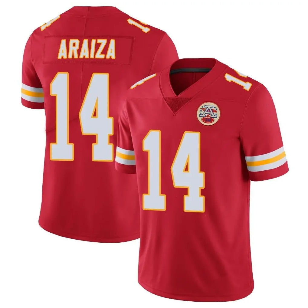 Johmsee KC.Chiefs #14 Matt Araiza Player Red Limited Vapor Untouchable Home Game Stitched Jerseys