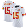 Johmsee KC.Chiefs #15 Patrick Mahomes Player White Limited Vapor Untouchable Home Game Stitched Jerseys