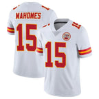 Johmsee KC.Chiefs #15 Patrick Mahomes Player White Limited Vapor Untouchable Home Game Stitched Jerseys