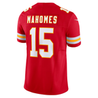 Johmsee KC.Chiefs #15 Patrick Mahomes Red Vapor F.U.S.E. Limited Stitched Jerseys