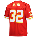 Johmsee KC.Chiefs #32 Marcus Allen Mitchell & Ness Red Big & Tall 1994 Retired Player Replica Jersey