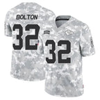 Johmsee KC.Chiefs #32 Nick Bolton Player Arctic Camo Salute to Service Limited Stitched Jerseys