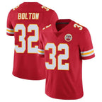 Johmsee KC.Chiefs #32 Nick Bolton Player Red Vapor Limited  Stitched Jerseys